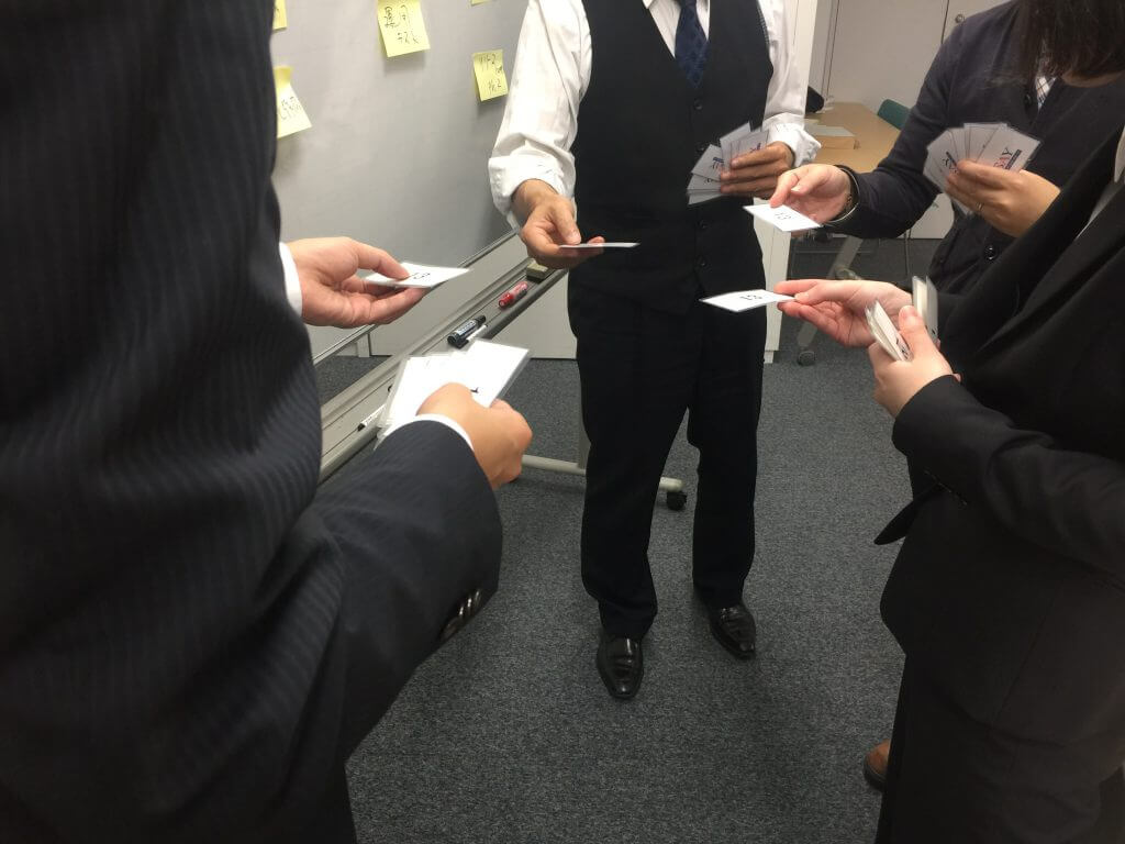 失敗しないプロジェクトのための段取り力研修の様子