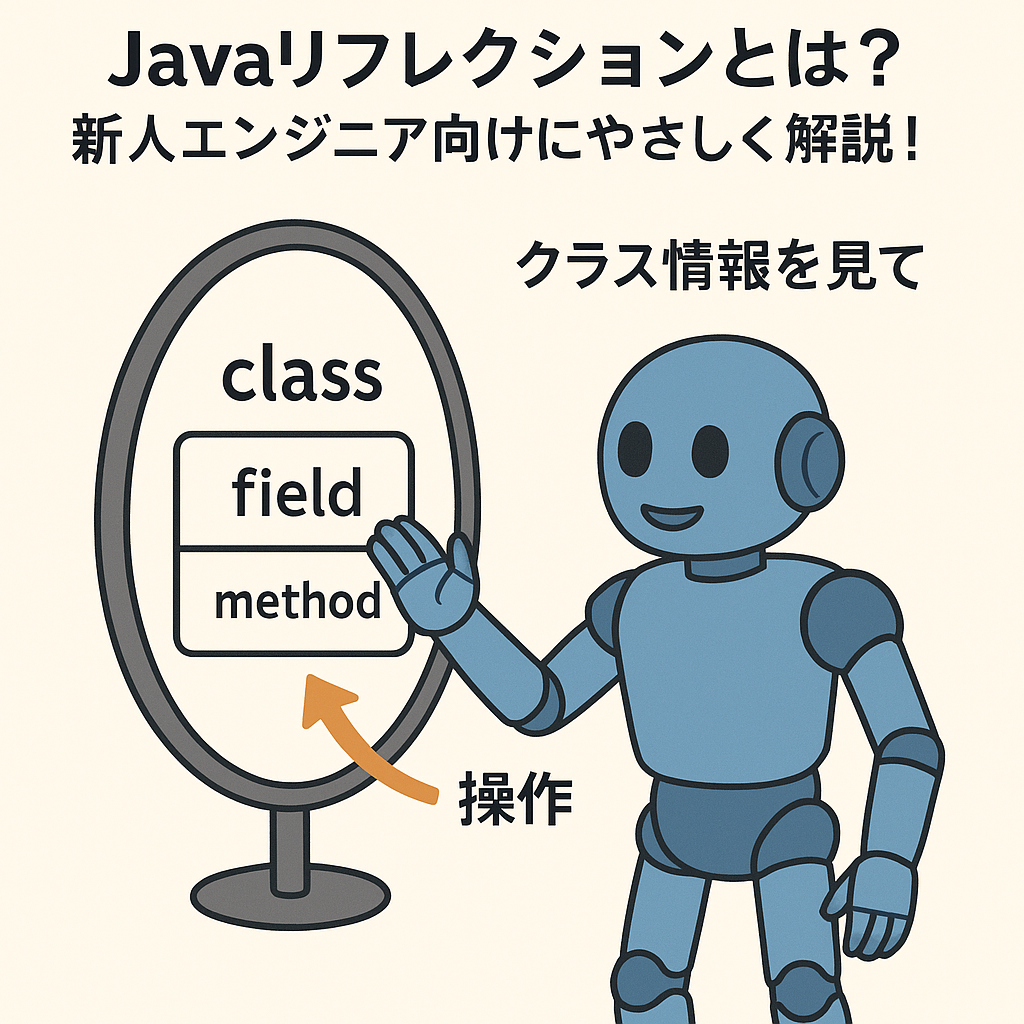 Javaリフレクションとは?新人エンジニア向けにやさしく解説! -